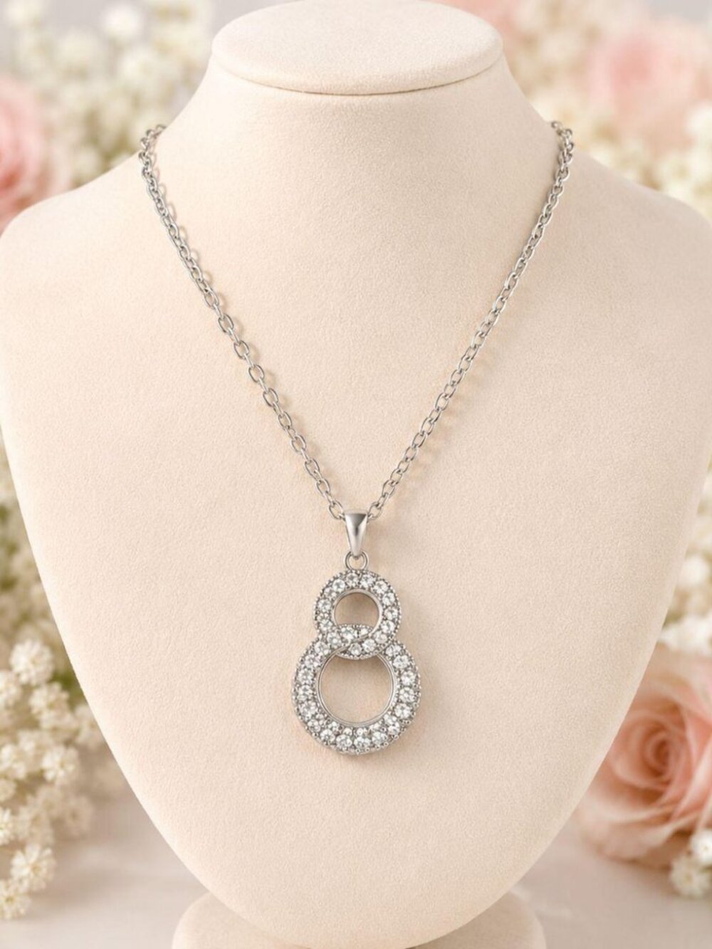 SILVER LIVE SHOW INFINITY NECKLACE
